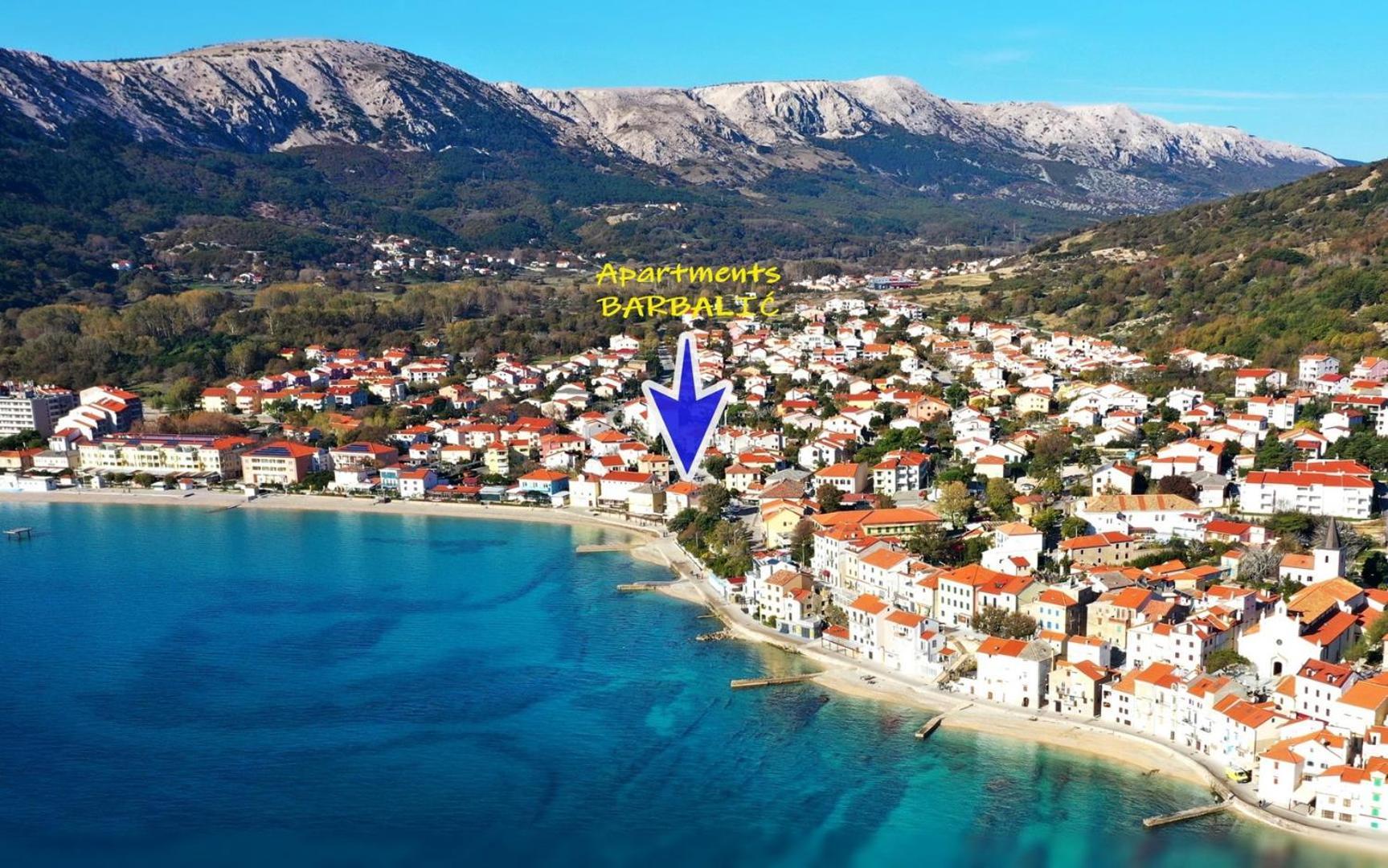 Apartments Barbalic Beach Baška Esterno foto
